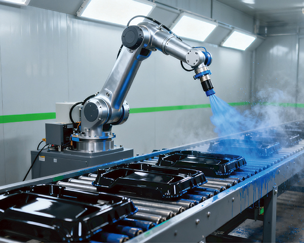 喷涂机械臂流水线